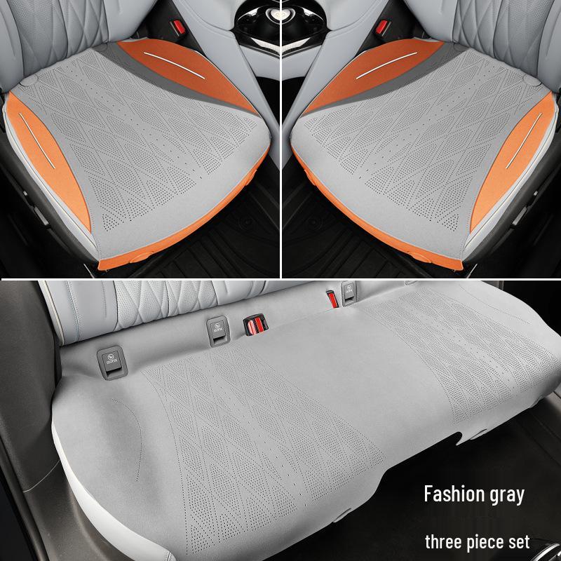 BYD Seal Aviation-Grade Suede Car Seat Cushion Set, 3-Piece Front Seat Cover