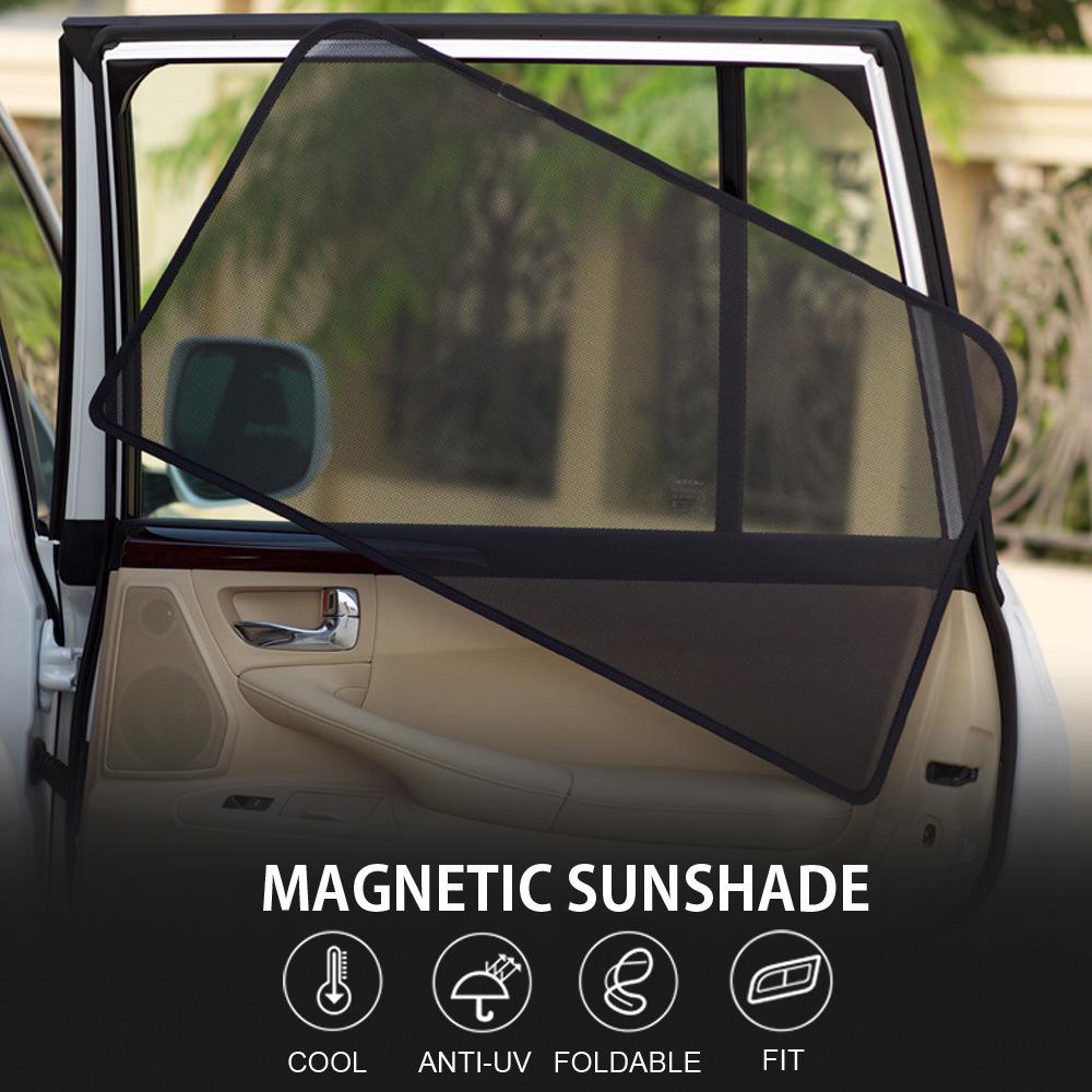 BYD Song L Magnetic Car Side Window Sunshade: Sun Protection, Heat Insulation, Mosquito-Proof Mesh Curtain