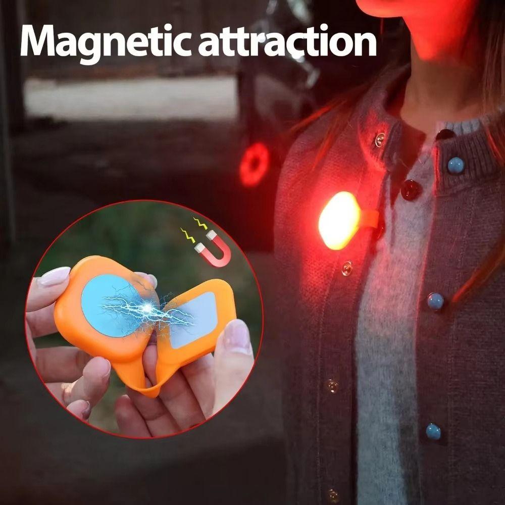 Portable Magnetic Phone Light Rechargeable 3 Color Temps Clip on Flashlight Foldable Compact Mini Photo Fill Lamp Cycling