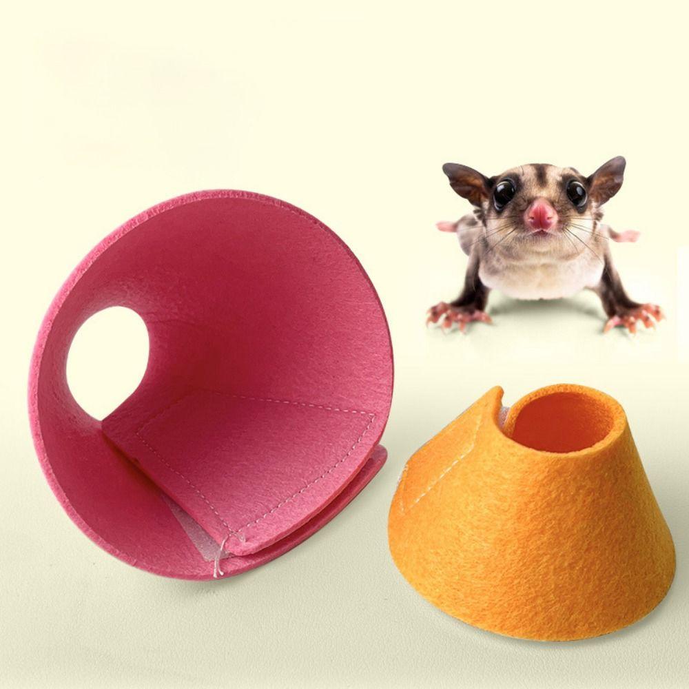 

Velvet Hamster Anti Bite Collar Soft Hamster Elizabethan Collar for After Injury