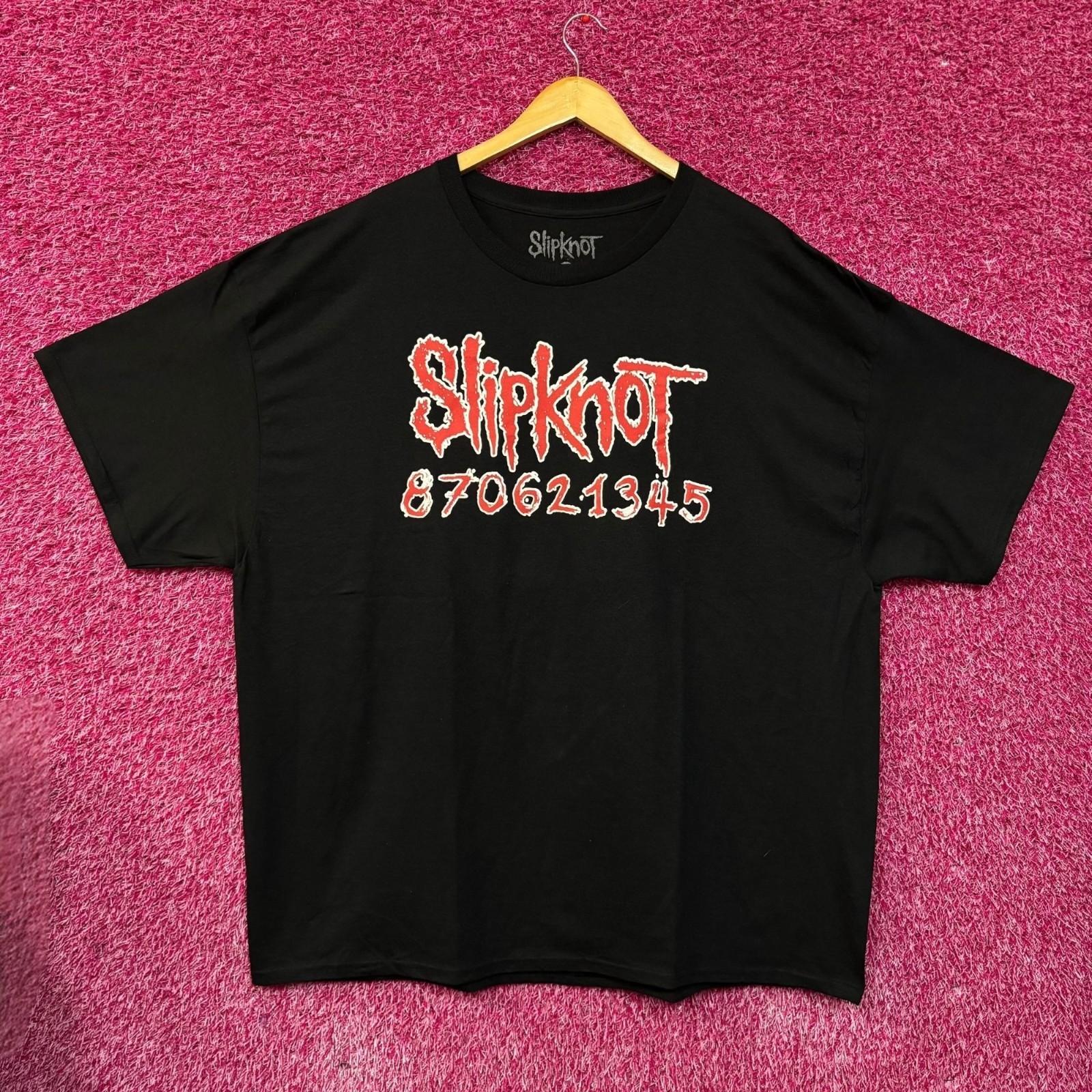 

Slipknot Member Numbers Heavy Metal Band T-shirt 3XL XXXL