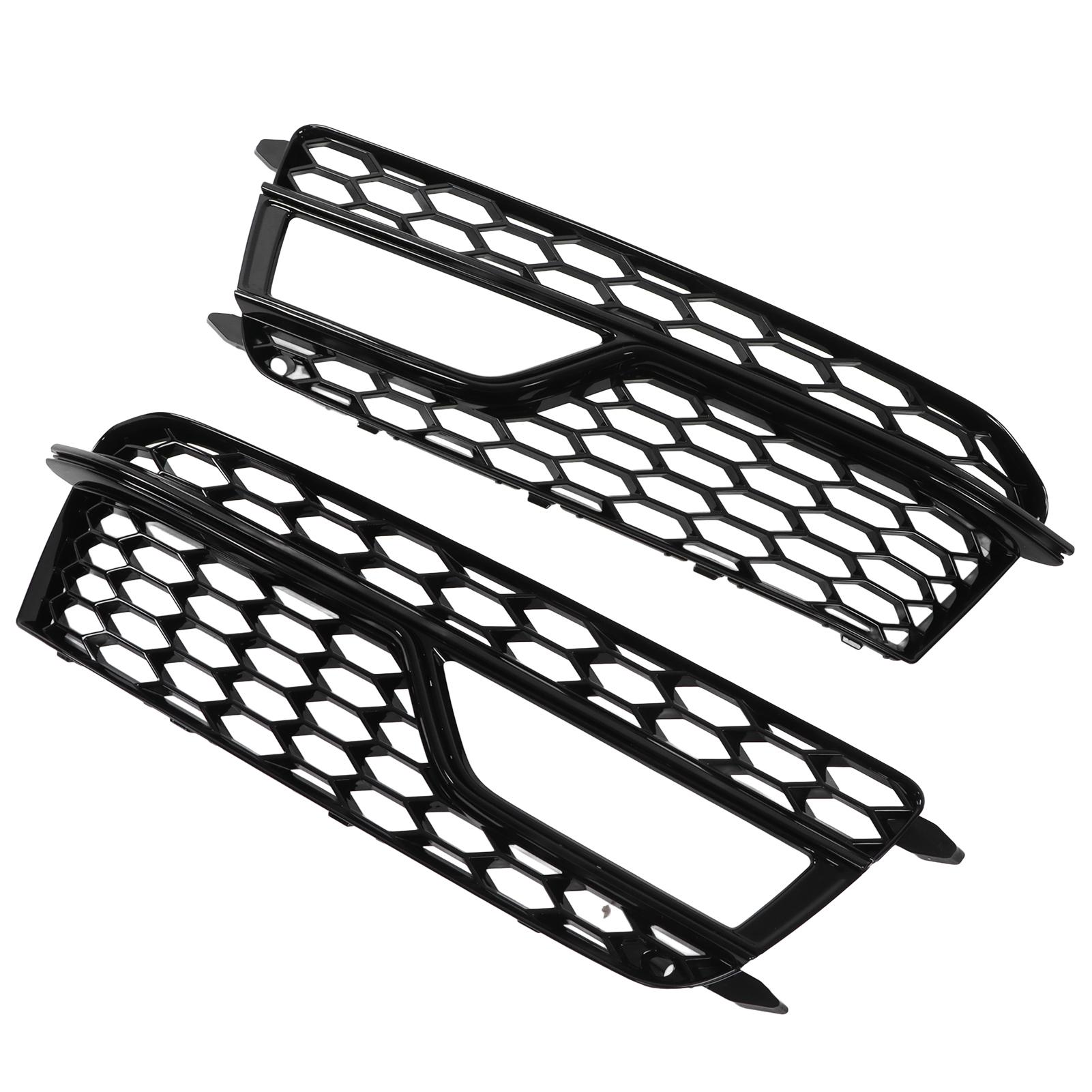 

2 шт. Крышка решетки противотуманных фар переднего бампера глянцевая черная 8T0807681M сменная для моделей S5 A5