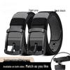 Men's Cross-Border Rotating Buckle Alloy Canvas Belt: Fashionable, Versatile, Double-Sided Wearable
