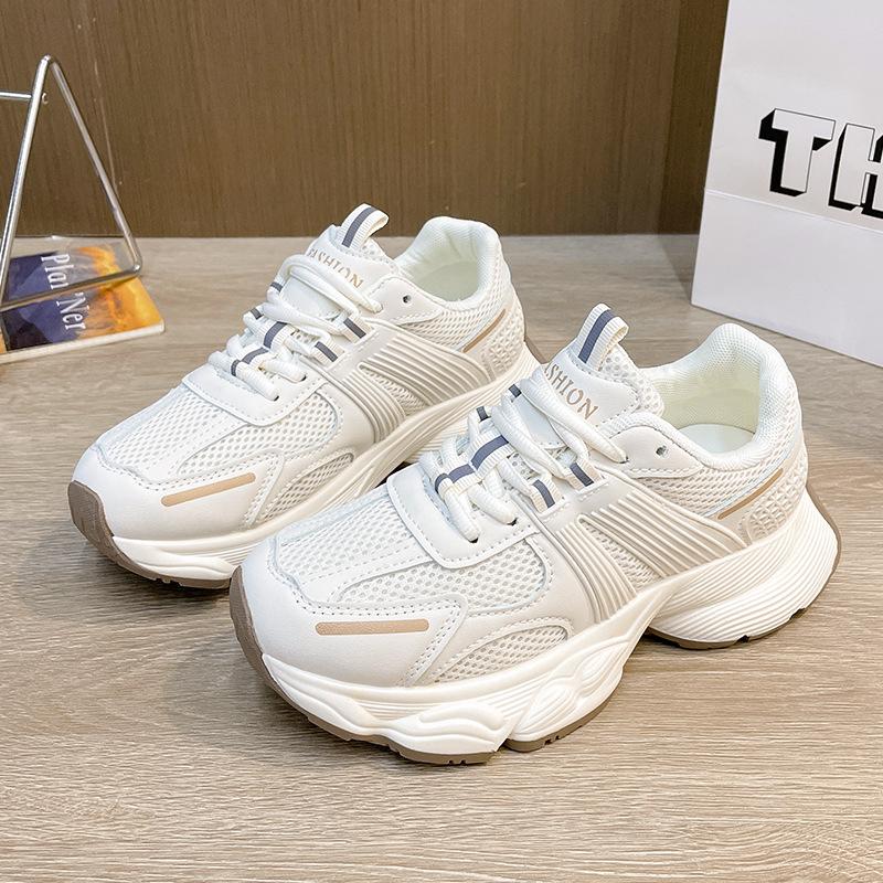 

2025 autumn and summer new dad shoes women s Korean version ins student versatile platform sports shoes casual shoes HB102 40