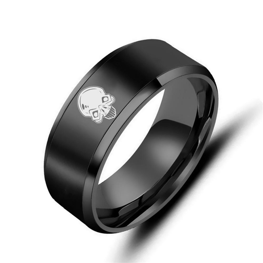 2026 Gothic Skeleton 316L Stainless Steel Unisex Retro Punk Hip Hop Punk Party Jewelry Gift Can Be Customized