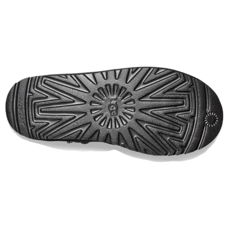 UGG Classic Cardi Cabled Knit Boot Black Women's 1146010-BLK