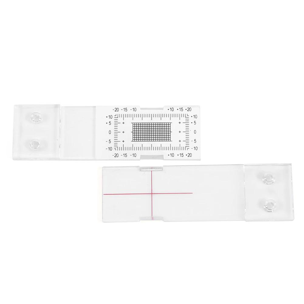 Standard Crack Monitors Easy-to-read Crack Monitoring Record Plastic Standard Tell-Tale Crack Monitor for Monitoring Wall Cracks