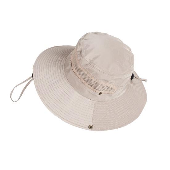 Bucket Hat for Summer, Wide Brim Sun Protection Hat, Breathable Mesh Fisherman Hat for Men Women Outdoor Hiking