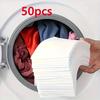 50Color Dye-Resistant Cloth for Laundry No Chemical Composition Mixed Laundry Anti-Penetration and Fade Protection Universal Was