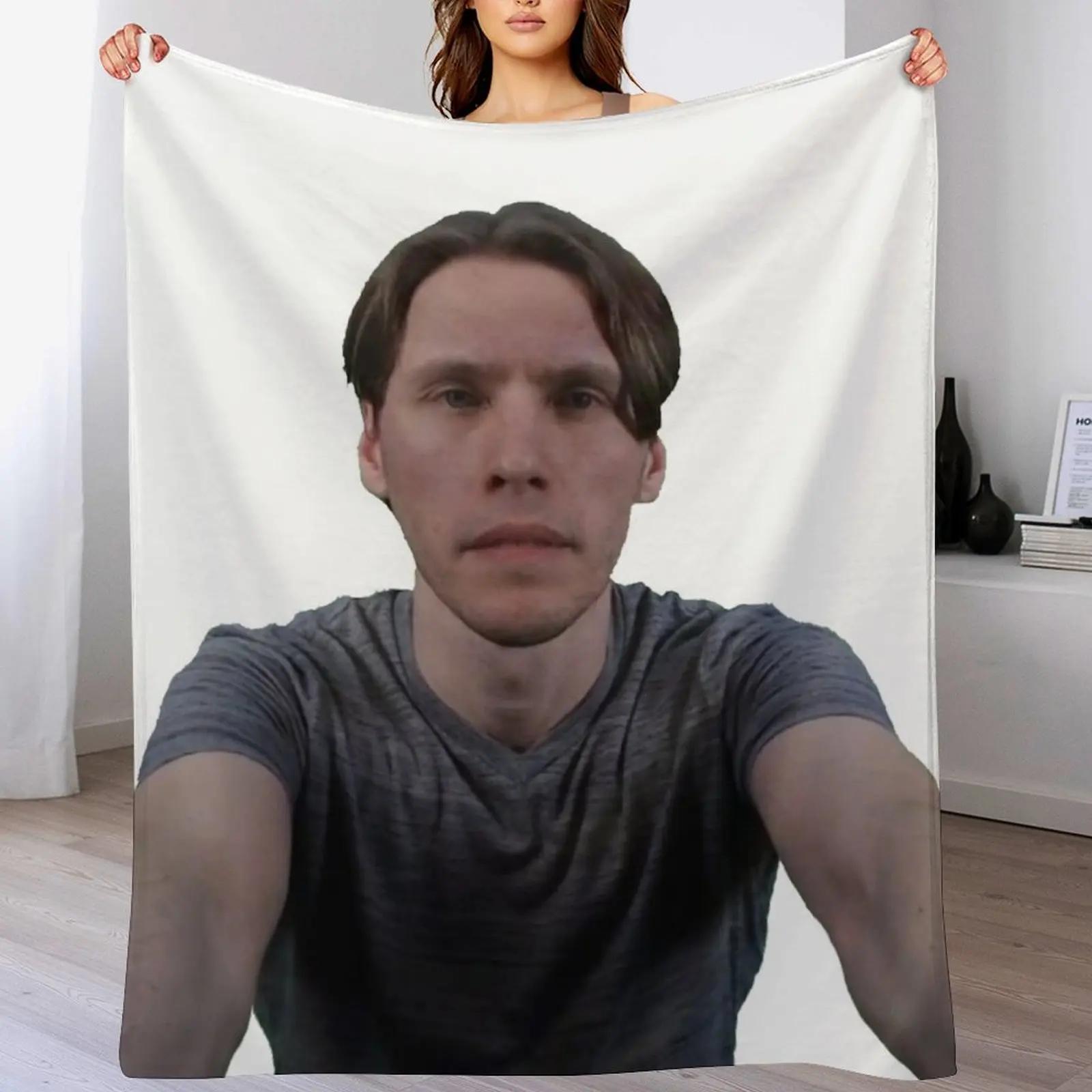 jerma holds you Throw Blanket Compact Warm Blanket for Car Road Trip 102x76cm(40x30in)