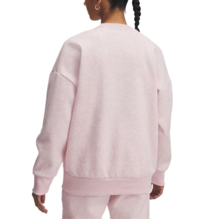 Under Armour Rival Fleece Stylish Minimalist Trendy Sweatshirt Women Sweatshirt 1386463-649