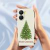 For Xiaomi Redmi Turbo 4 5G/Poco X7 Pro 5G Case Christmas Tree Pattern Printing Straight Edge TPU Phone Back Cover