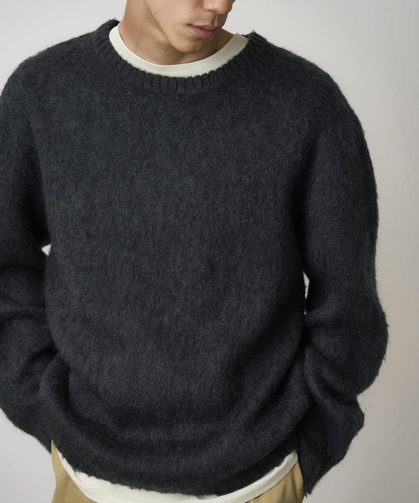 Geulamichi Mohair Sweatshirt Charcoal