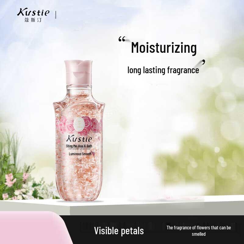 Kustie Rose Petal Shower Gel