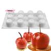1Pc Silicone Cake Mold Pineapple Pear Peach Fruit Series Baking Mousse Mould for Mango Orange Strawberry French Dessert