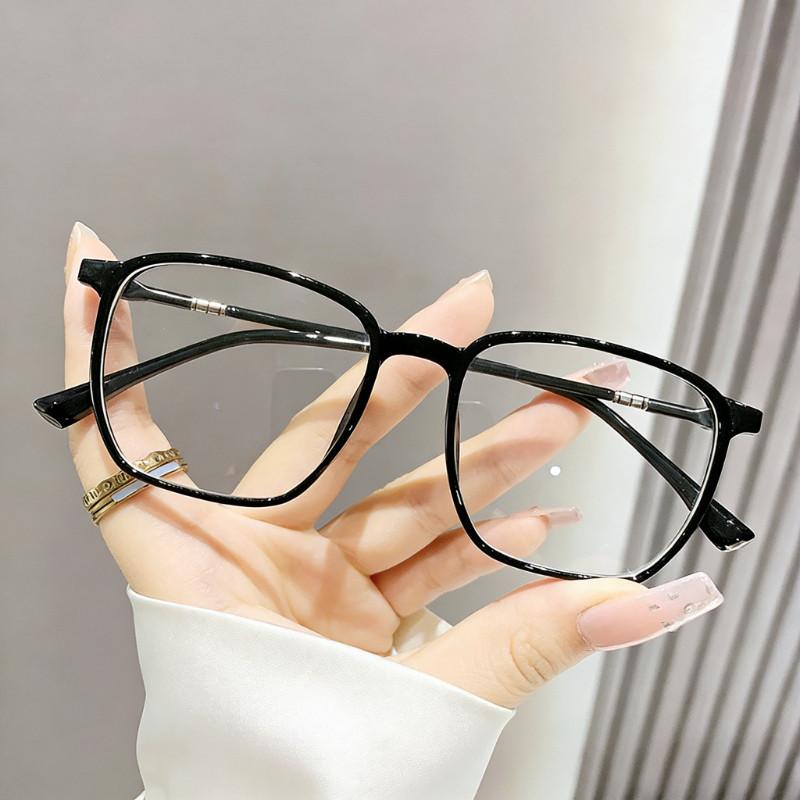 Anti-blue Light Glasses Reading Glasses Trendy Women's Large Frame Glasses Frame Fashionable Reading Glasses