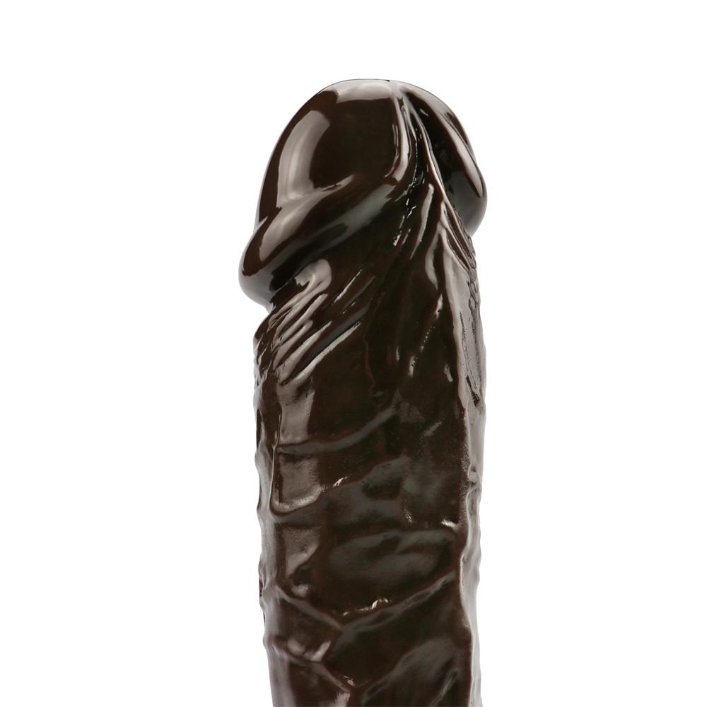 Brown Soft Penis Huge Big Dildo Realistic No Vibrator Suction Cup Sex Toys for Women Female Masturbation Adults Shop