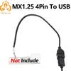 Luckfox MX1.25 4-Pin To USB-A Cable