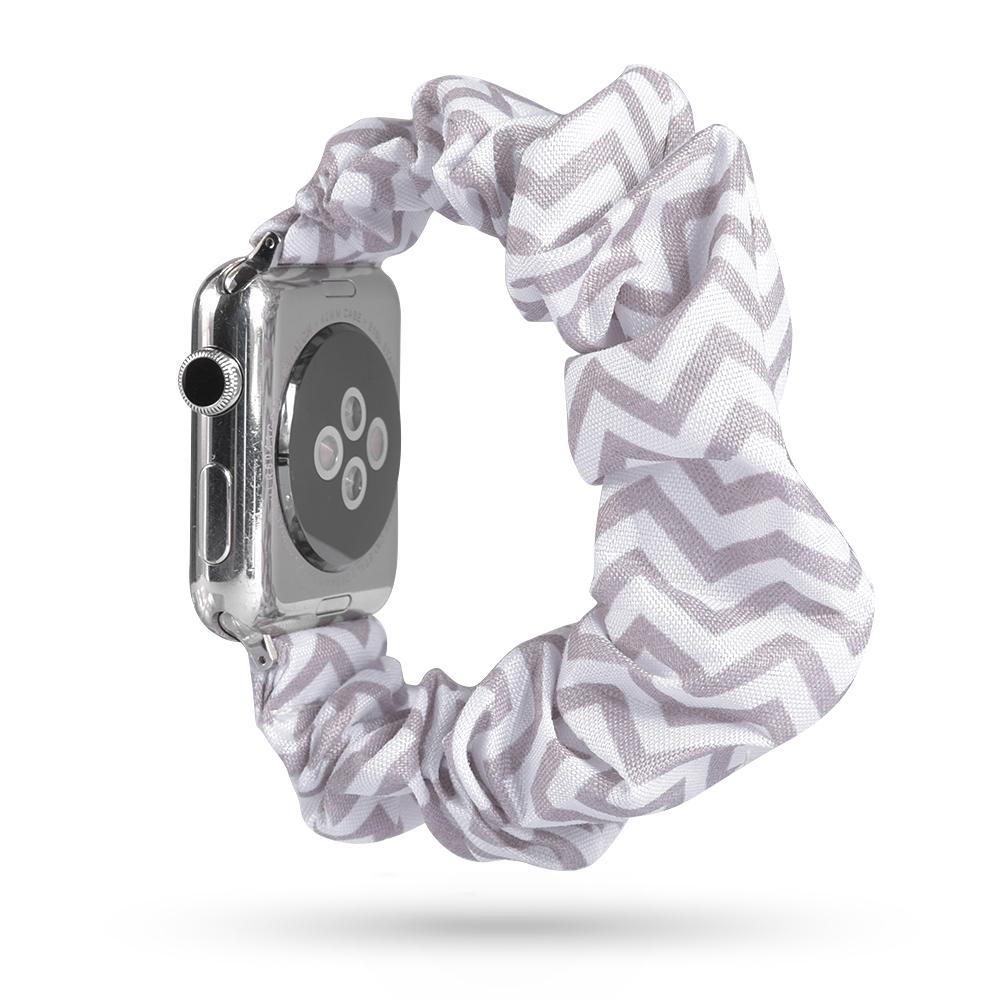 Scrunchie Strap for apple watch band 44mm 40mm 45mm 41mm 38mm 42mm 49mm correa bracelet iwatch series 4 5 6 3 SE 7 8 9 ultra 2