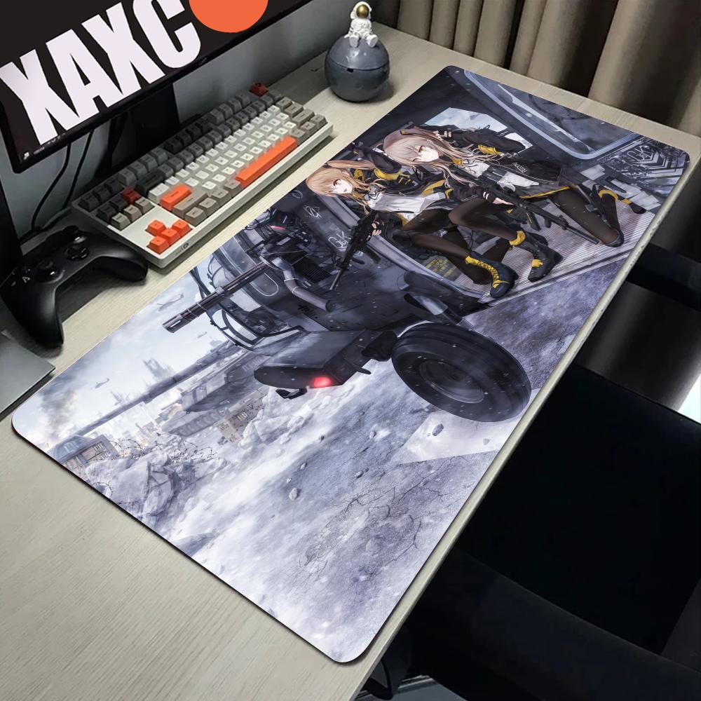 Ump GGirls Frontline Mousepad Large Gaming Mouse Pad LockEdge Thickened Computer Keyboard Table Desk Mat