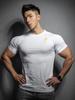 Men's Quick-Dry Elastic Gym T-Shirt for Strength Training