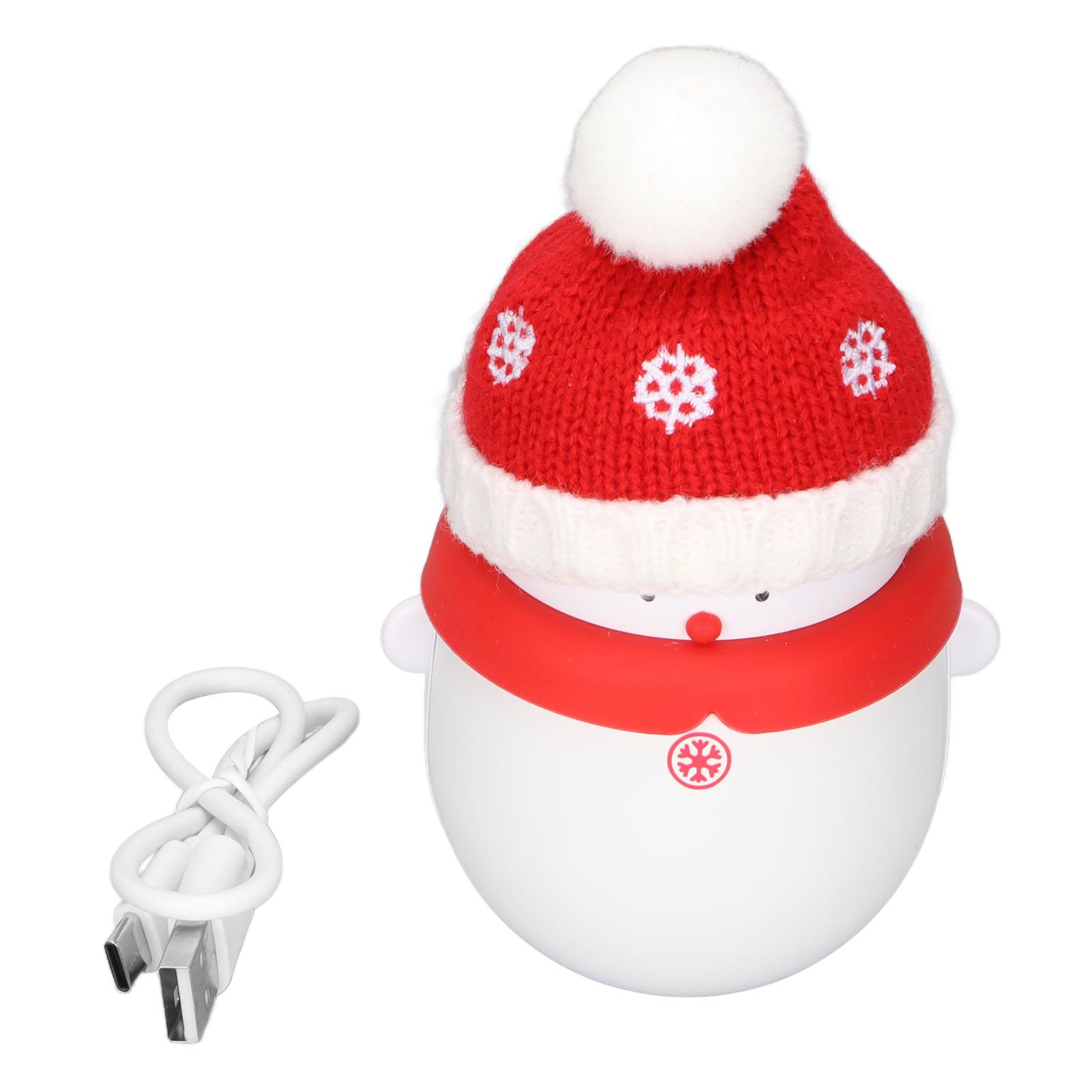 

Грелка для рук многофункциональная перезаряжаемая снежный человек обогреватель для рук 6000 мАч внешний аккумулятор для холодной зимы розовый красный