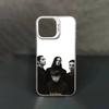 Band O-Omems Phone Case For iPhone 17,16,15,14,13,12,11,Pro,Max,Plus,Mini,X,XS,XR,8,S,SE Soft Black Case