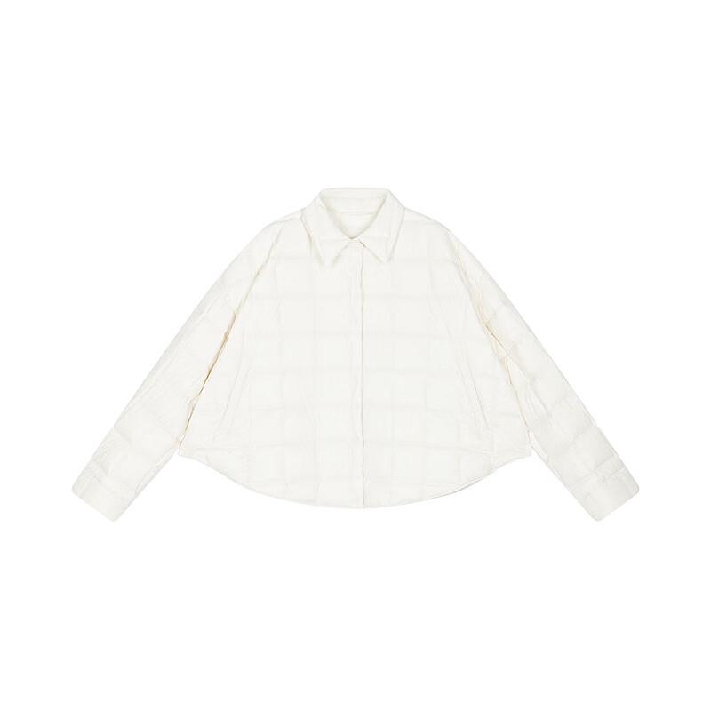 JNBY Women's Loose H-Line Long Sleeve Duck Down Jacket