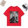 Men's 100%Cotton Shirt Y2k CARTER TOUR Graphic O-neck Summer Hip Hop High Quality Oversized Tshirt