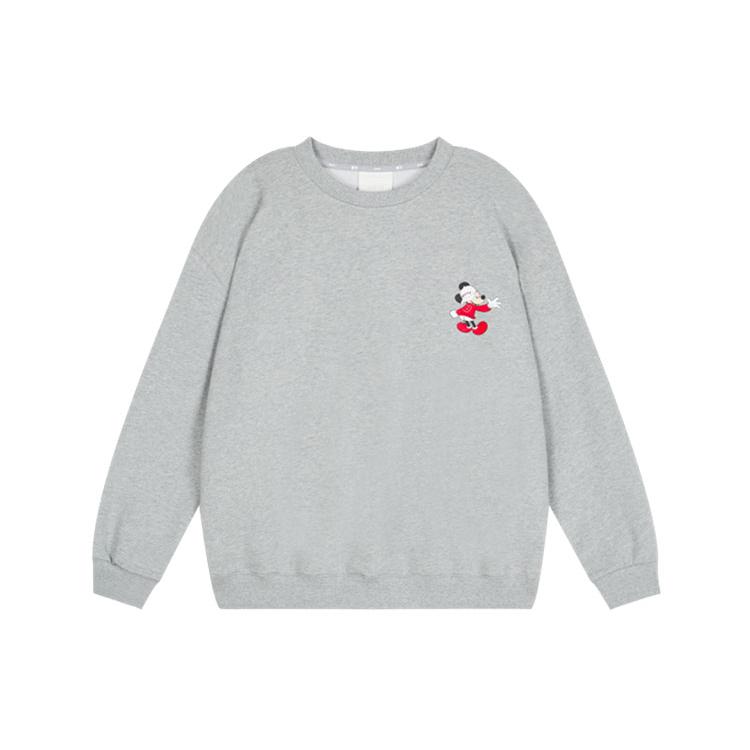 MLB X Disney MLB X Disney Sweatshirts Unisex Gray Moderate Regular 31MTK1011-43M XL