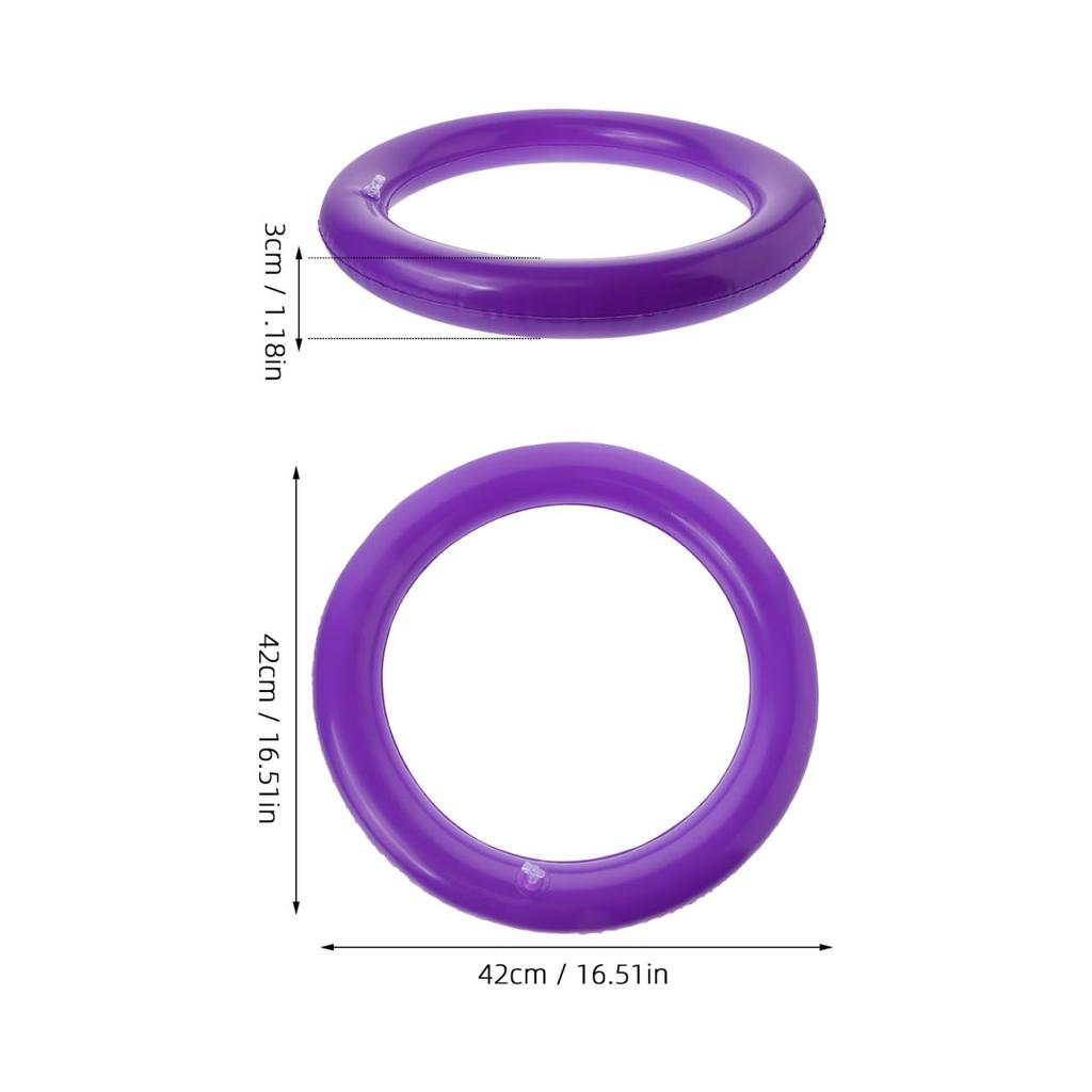 SUPVOX Yoga Ball Base Fixed Ring 42cm Black - Balance