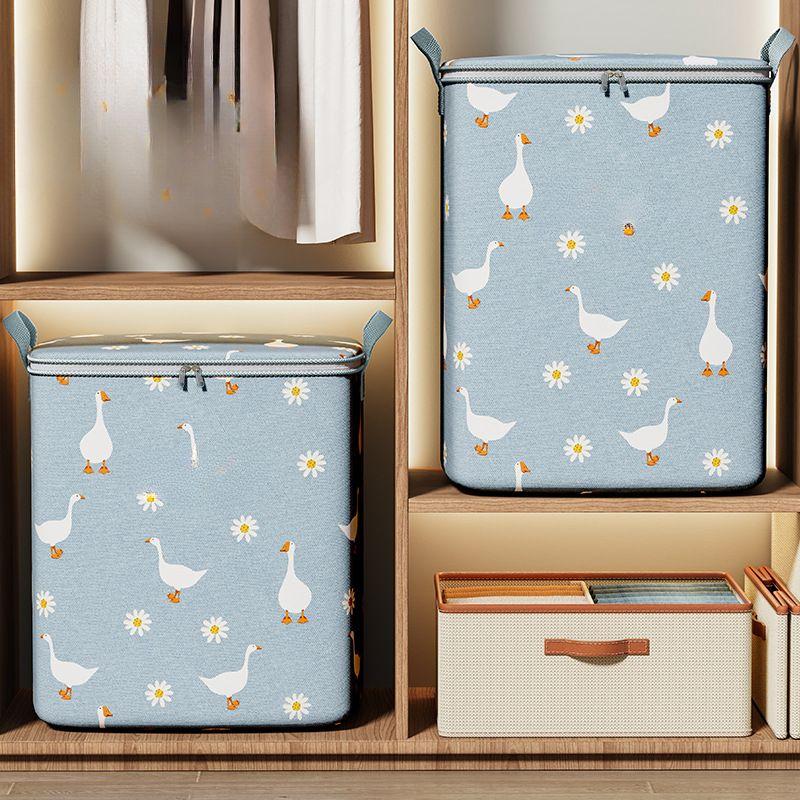 Quilt Storage Bag Home Wardrobe Large Capacity Clothes Cotton Quilt Sorting Bag Clothes Moving Waterproof and Moisture-proof