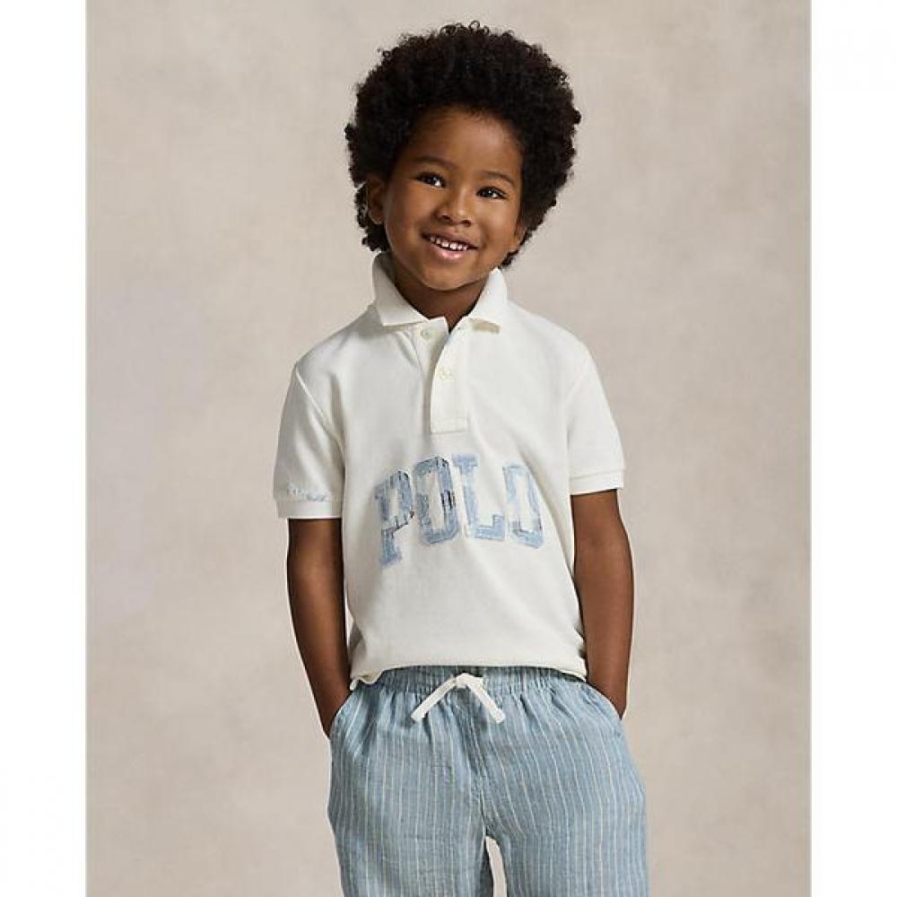 Polo Ralph Lauren Boys 2 7 Years Logo Cotton Mesh Polo Shirt Cwpoknib8021587100 2