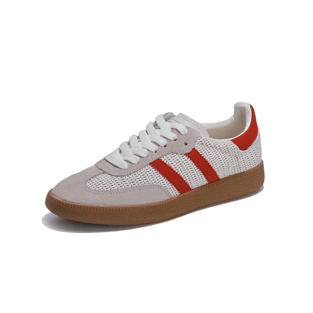 2025 autumn new fashion platform German training shoes women wear high-end sense source Litong casual women's shoes flat baseplate shoes