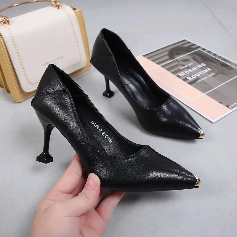 Zapatos De Mujer Women Cute Sweet Light Weight Spring & Summer Stiletto Heel Stiletto Heel Shoes for Sexy Party & Office Ga628