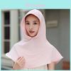 Summer Ice Silk Sun Hat With Face Cover And Neck Protection For Outdoor Cycling
