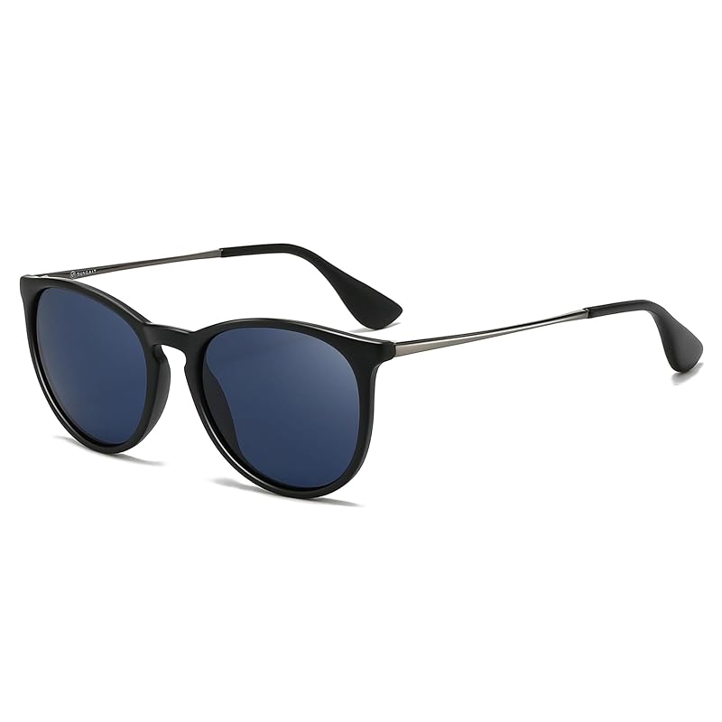 

[SUNGAIT] vintage round sunglasses men s classic designer style