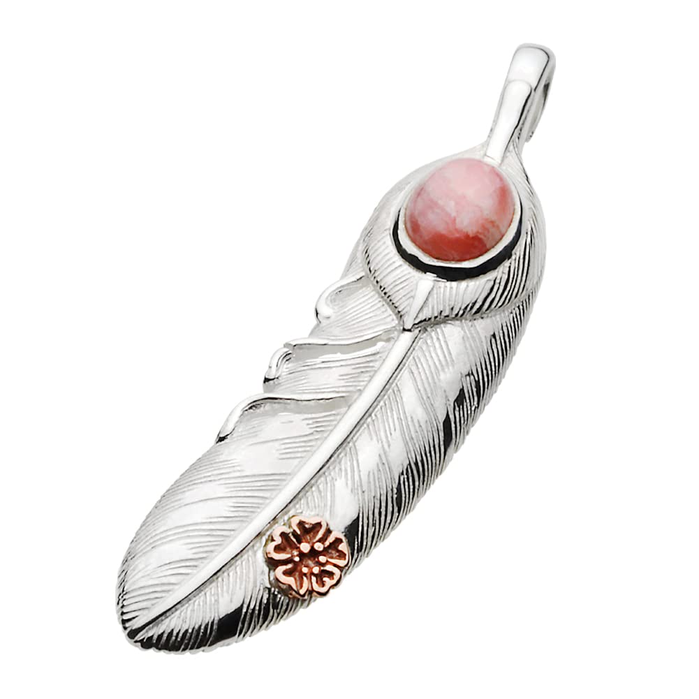 

Подвеска в виде пера сакуры Inca Rose 925 Silver p0748 [Cenote] [Серебряные аксессуары]