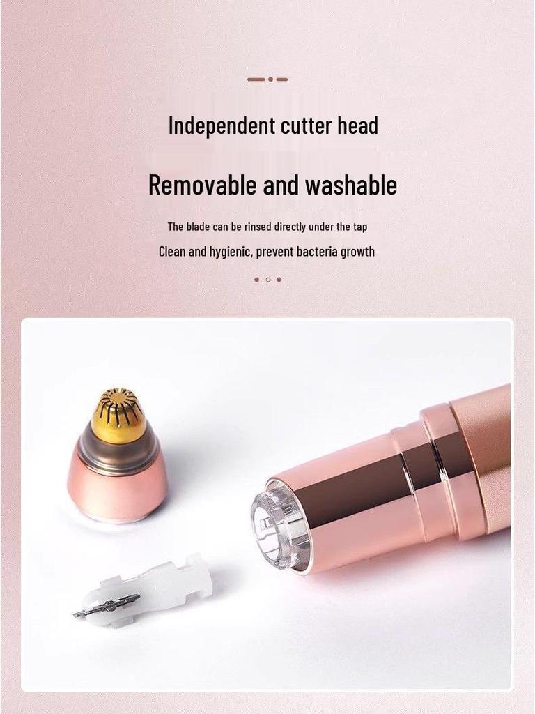 Rechargeable USB Electric Eyebrow Trimmer & Shaper for Men and Women