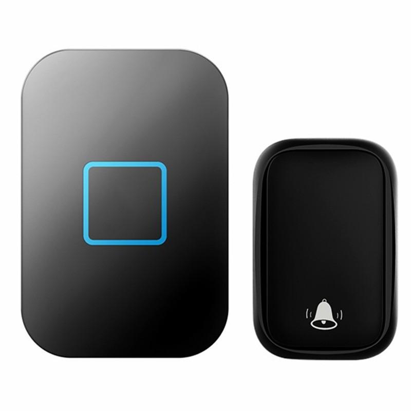 

Wireless Home Intelligent Electronic Remote Control Doorling Wireless Energy Bell (can Work Without Batteries) One Size