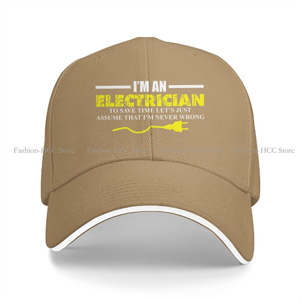 Lineman Baseball Cap Men Hats Women Visor Protection Snapback Engineer Electrical Electrician Caps