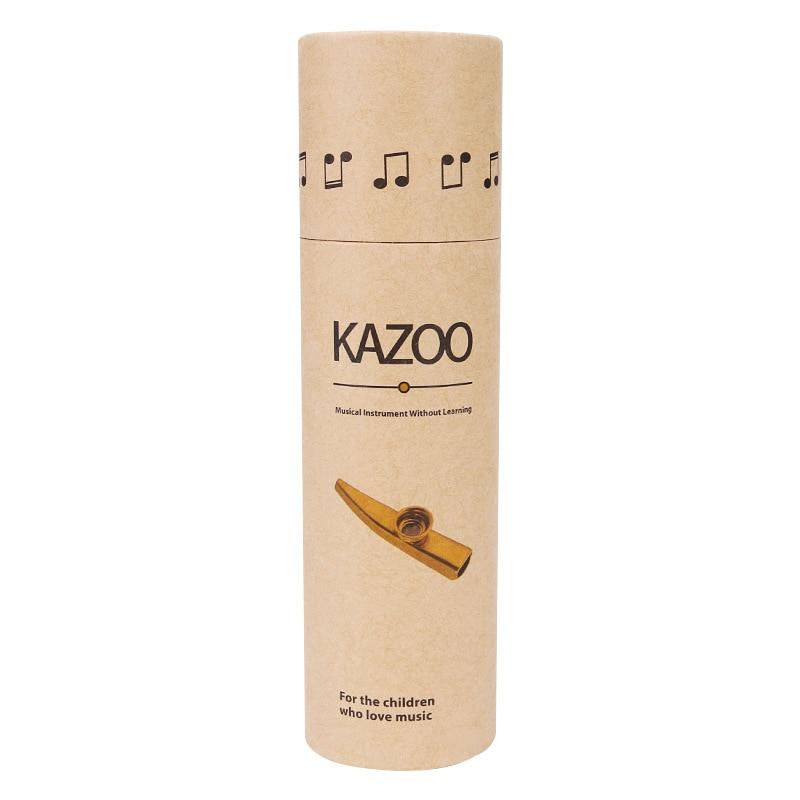 Buy 1pcs Kazoo Box Metal Kazoo Paper Storage Holder for Mouth Blowing