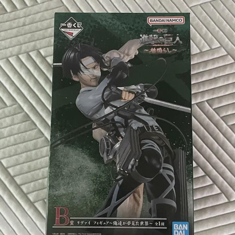 Attack On Titan Attack On Titan Cheil Lottery Kuji Ground Sound Final Levi B Prize Figure