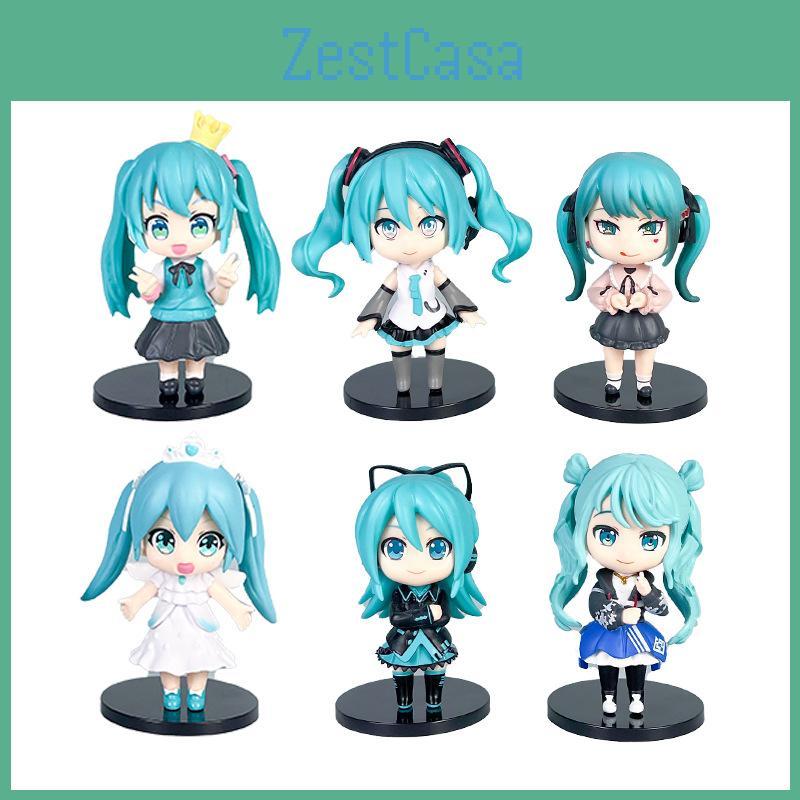 Q Hatsune Miku Versionpvc Figure Model Series For Anime Collectors And Gift Teen
