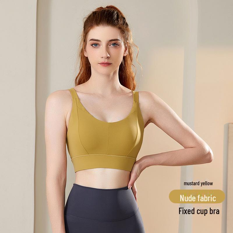 High-Impact Sports Bra for Large Bust – Women's Shock-Proof Fitness & Yoga Vest