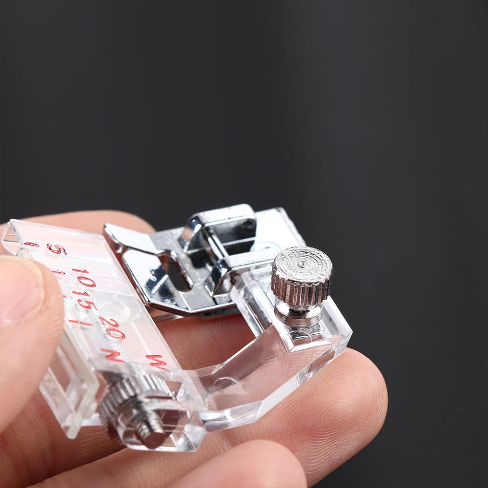 High Quality Adjustable Attachment Bias Tape Binding Foot Sewing Machine Accessories Presser Foot