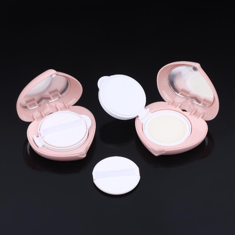 15G/0.5Oz Empty Air Cushion Puff Box Portable Cosmetic Makeup Case Container With Powder Sponge Mirror For Bb Cream Foundation
