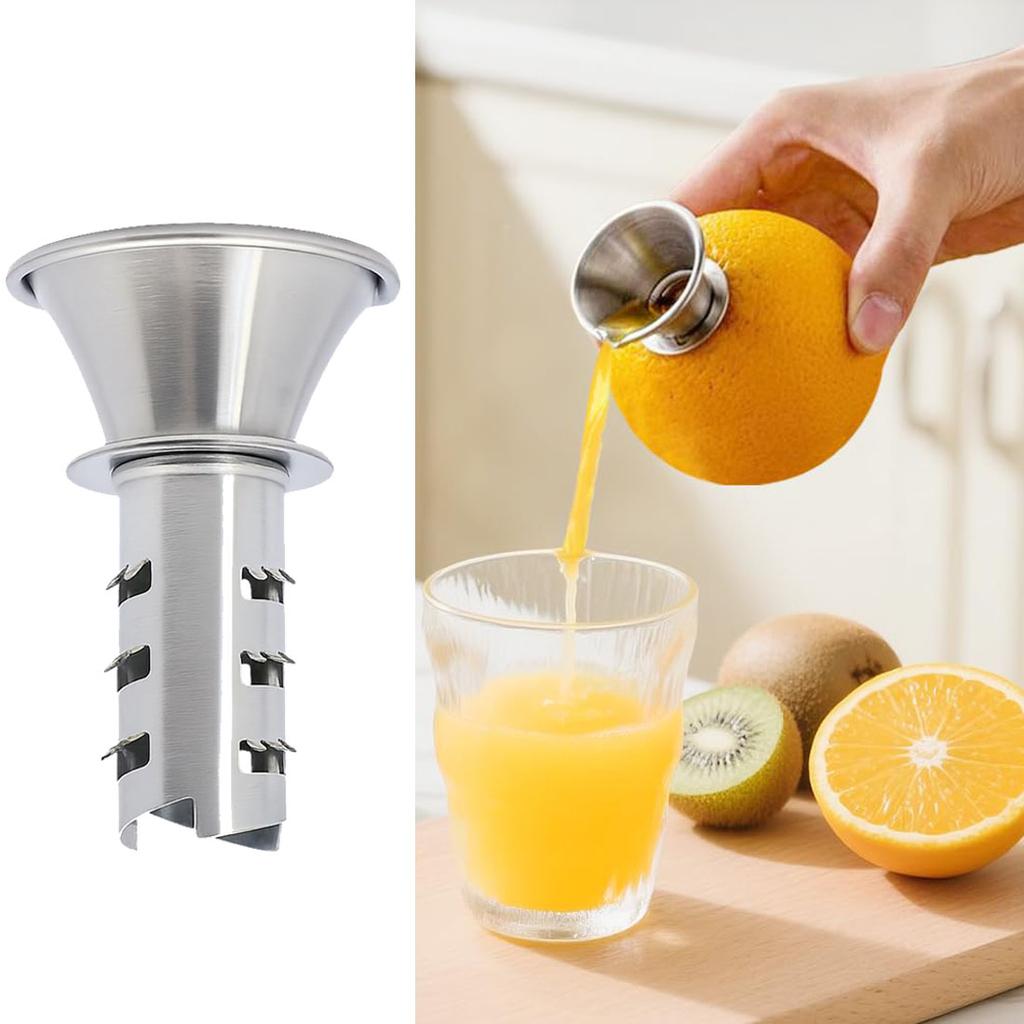 Lemon Squeezer Stainless Steel Manual Lemon Juicer Squeezer Portable Hand Juicer