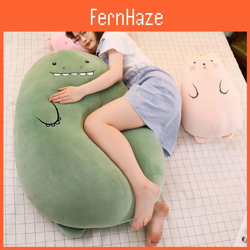 Adorable Plush Stuffed Toy Dinosaur Bear Pillow For Kids And Home Decor