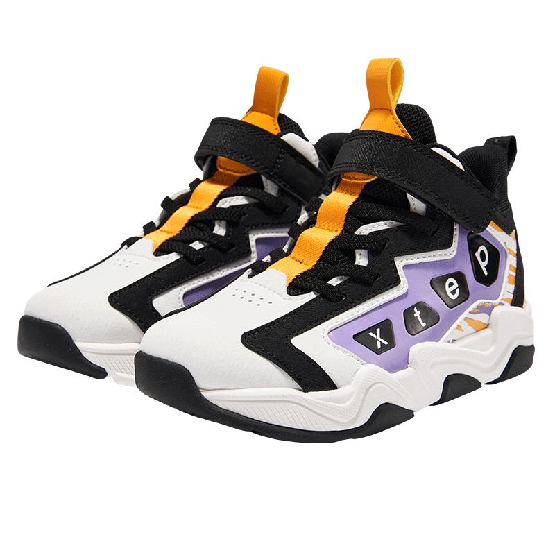 XTEP Kids Retro Basketball Shoes 1Y